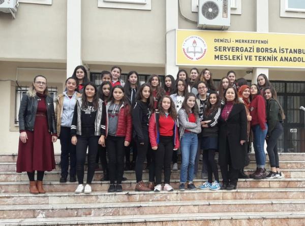 Atatürk Ortaokulunun Okulumuzu Ziyareti
