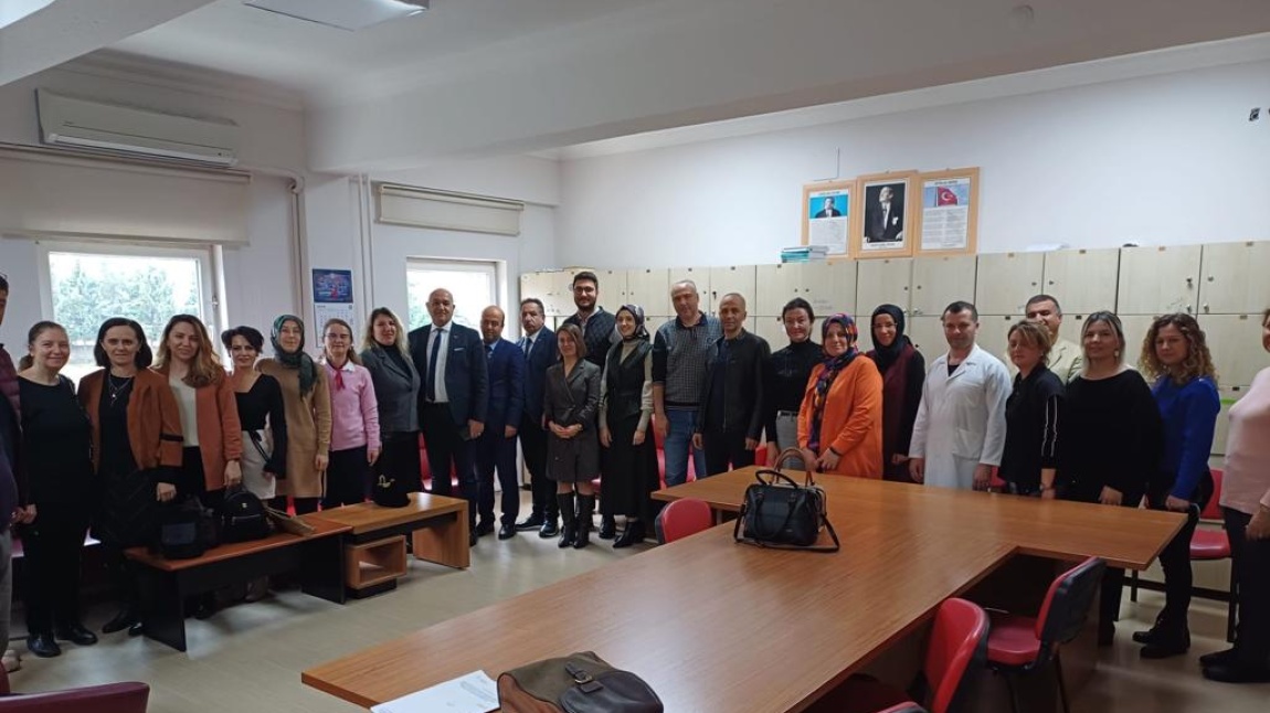 Milli Eğitim Bakanlığı Mesleki ve Teknik Eğitim Genel Müdürlüğü Daire Başkanı Ercan ALPAY'ın okulumuza ziyareti